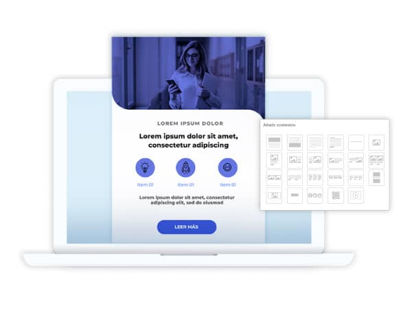 Create your campaign easily with our editor