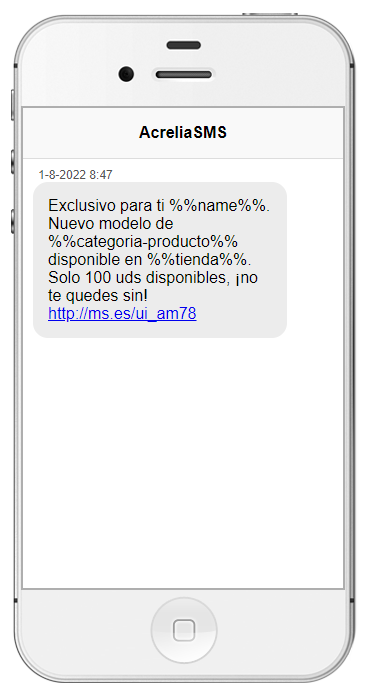 Imagen SMS personali