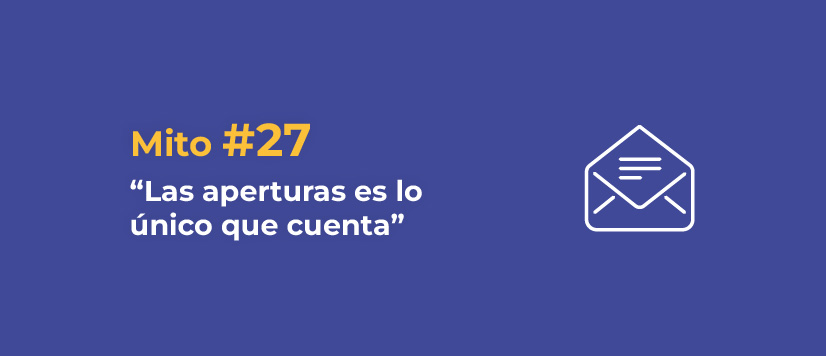 Mito 27: Lo único que cuenta son las aperturas