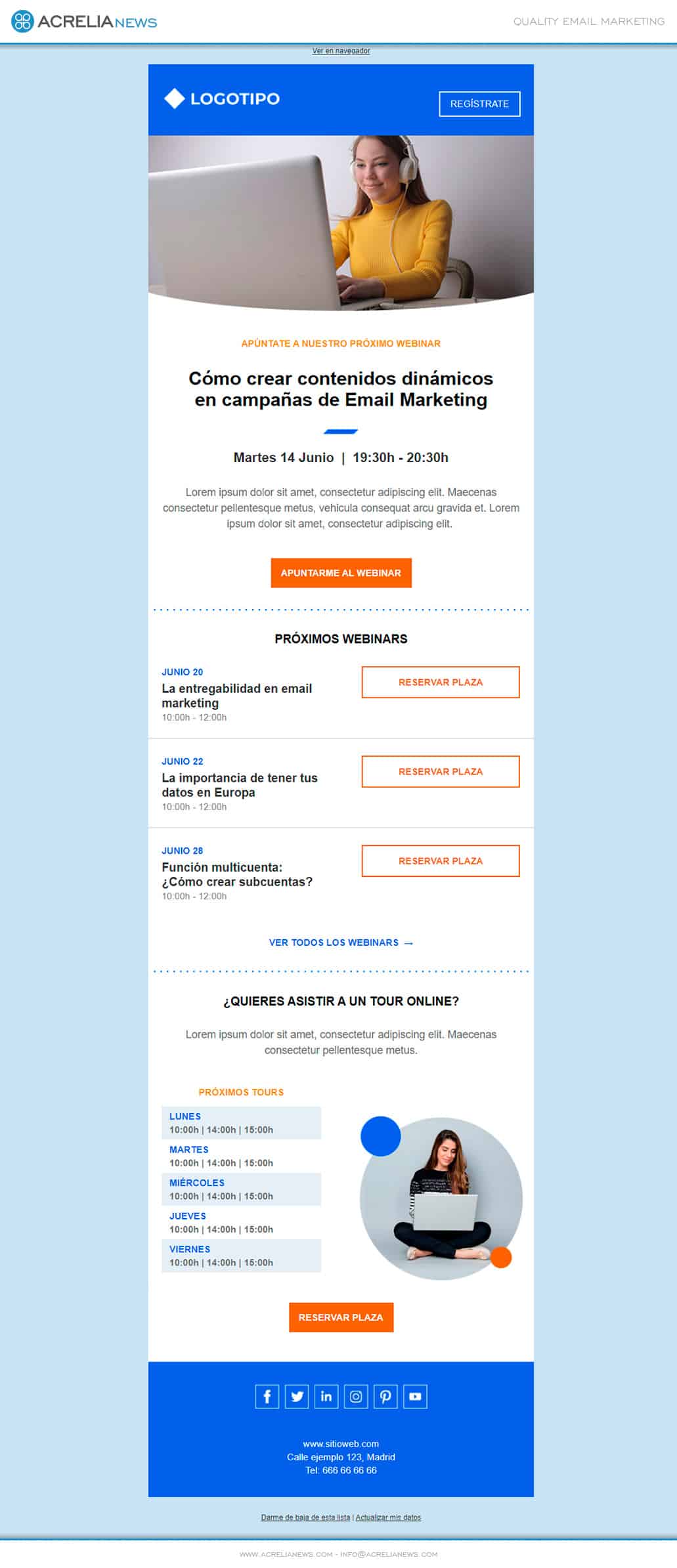 Imagen Email màrqueting per a institucions públiques i priv