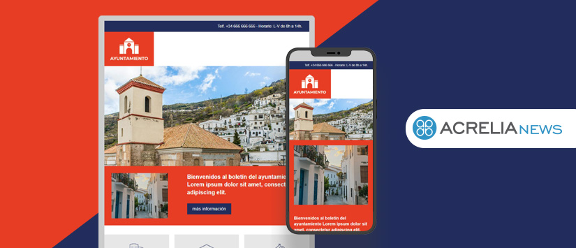 Email template for City councils