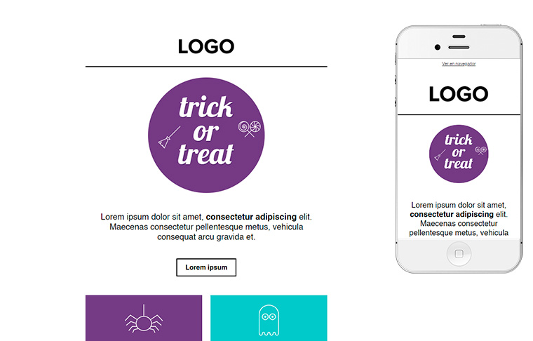 Responsive email template - 