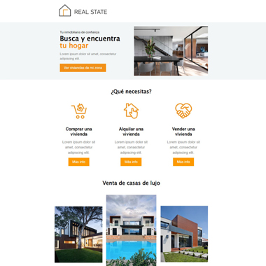Responsive email template: 
